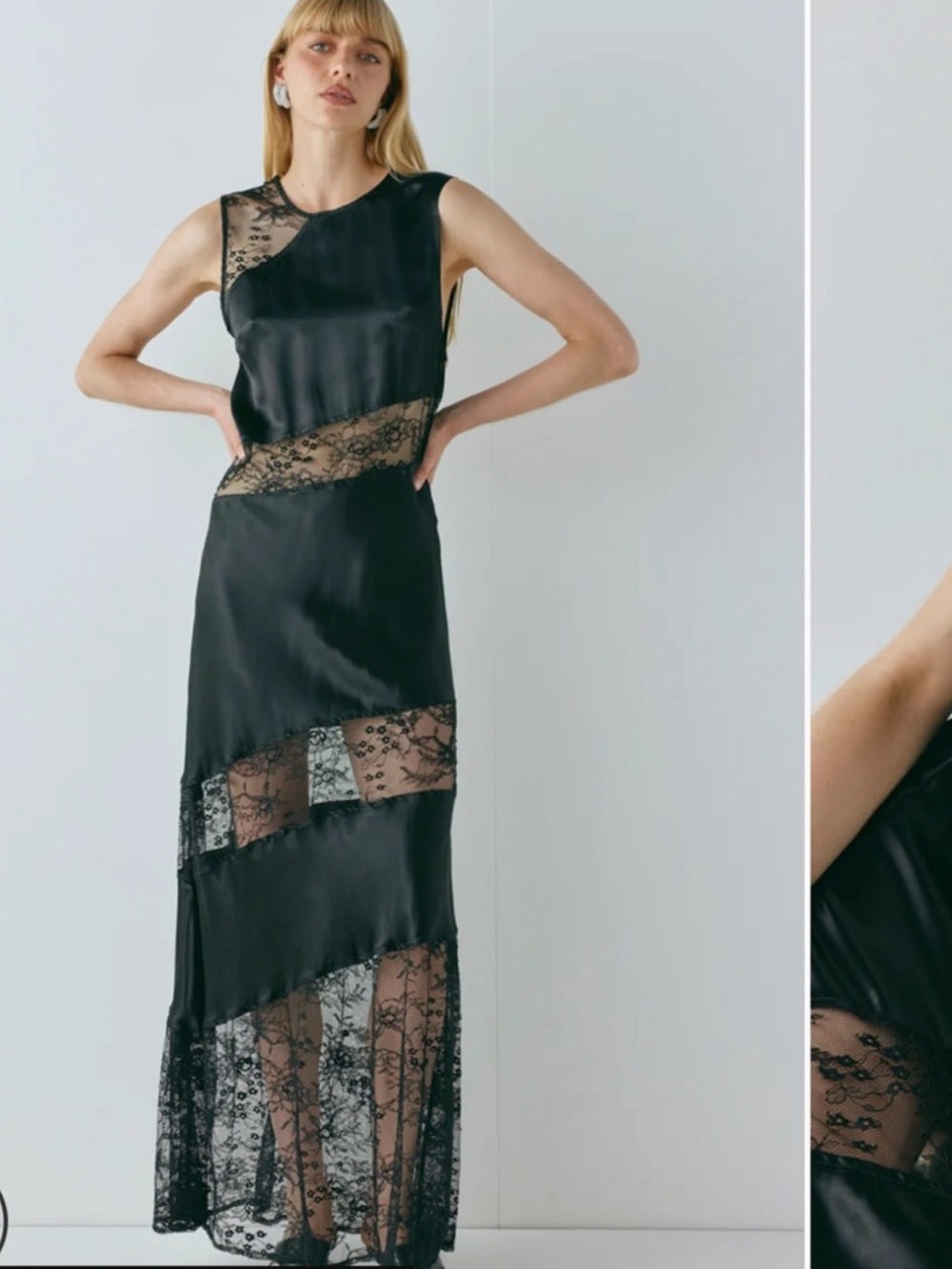NWT • VRG GRL Dorit Black Dress - AU 8/US 4